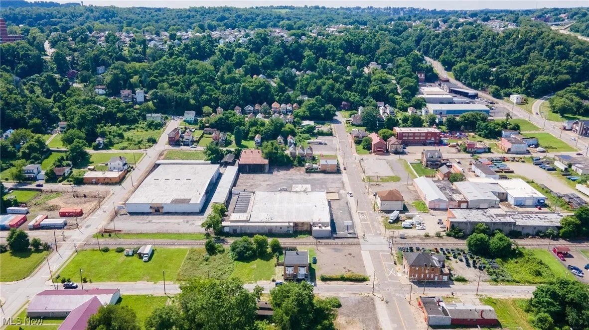 Aerial view of property's location