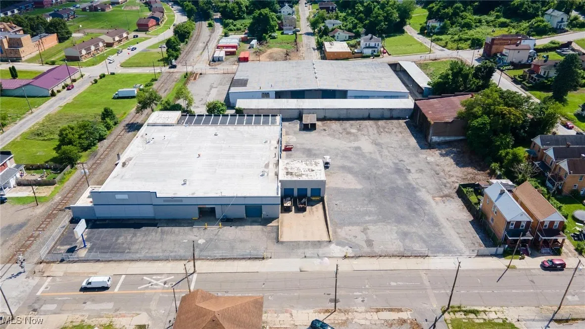 Aerial view of property's location
