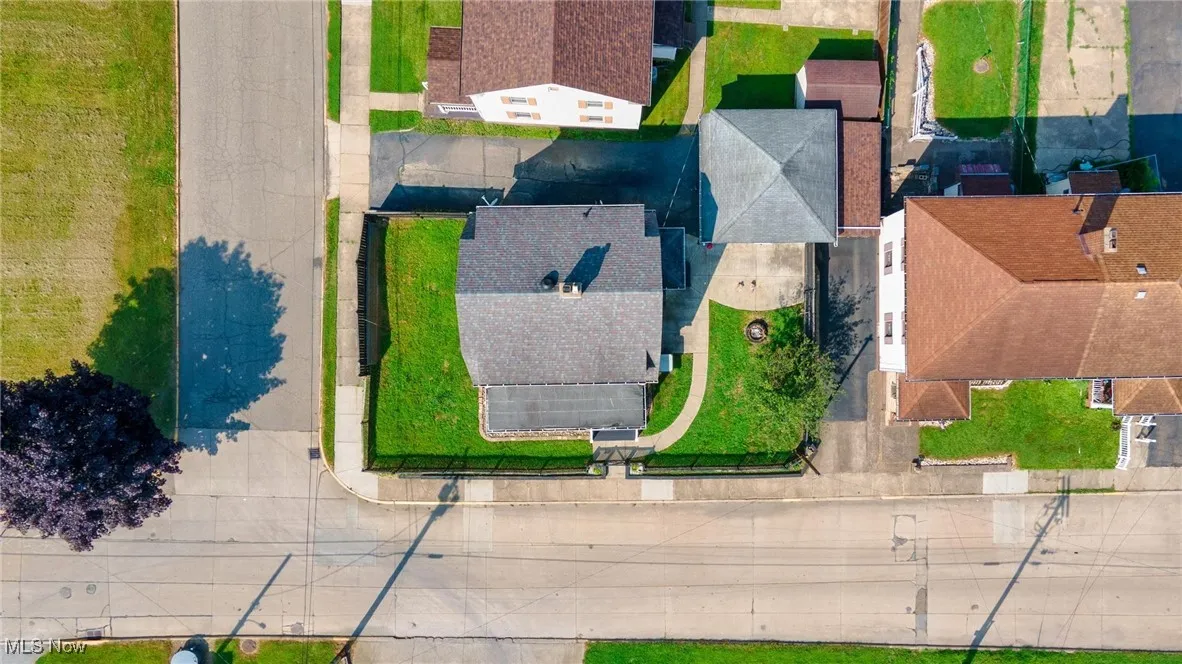 View of yard with a porch