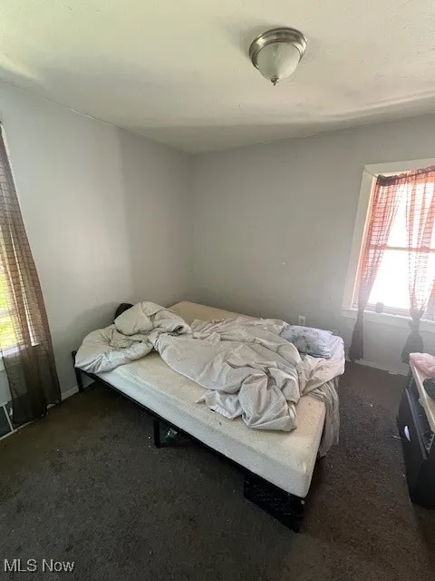 Bedroom featuring carpet flooring