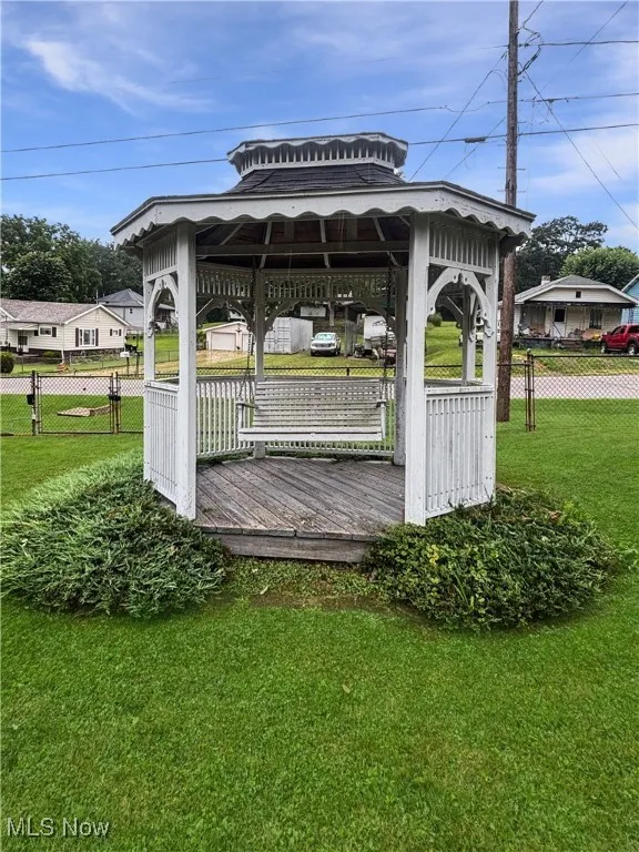 Surrounding community with a gazebo
