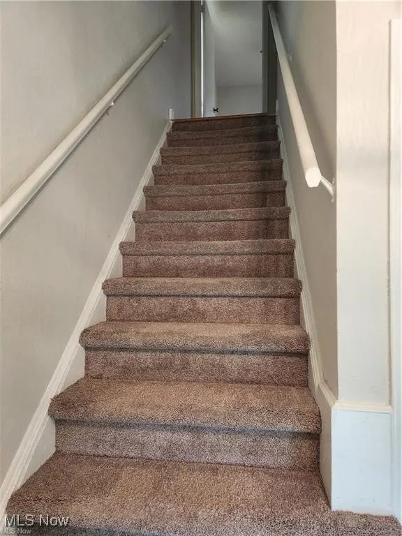 View of stairs