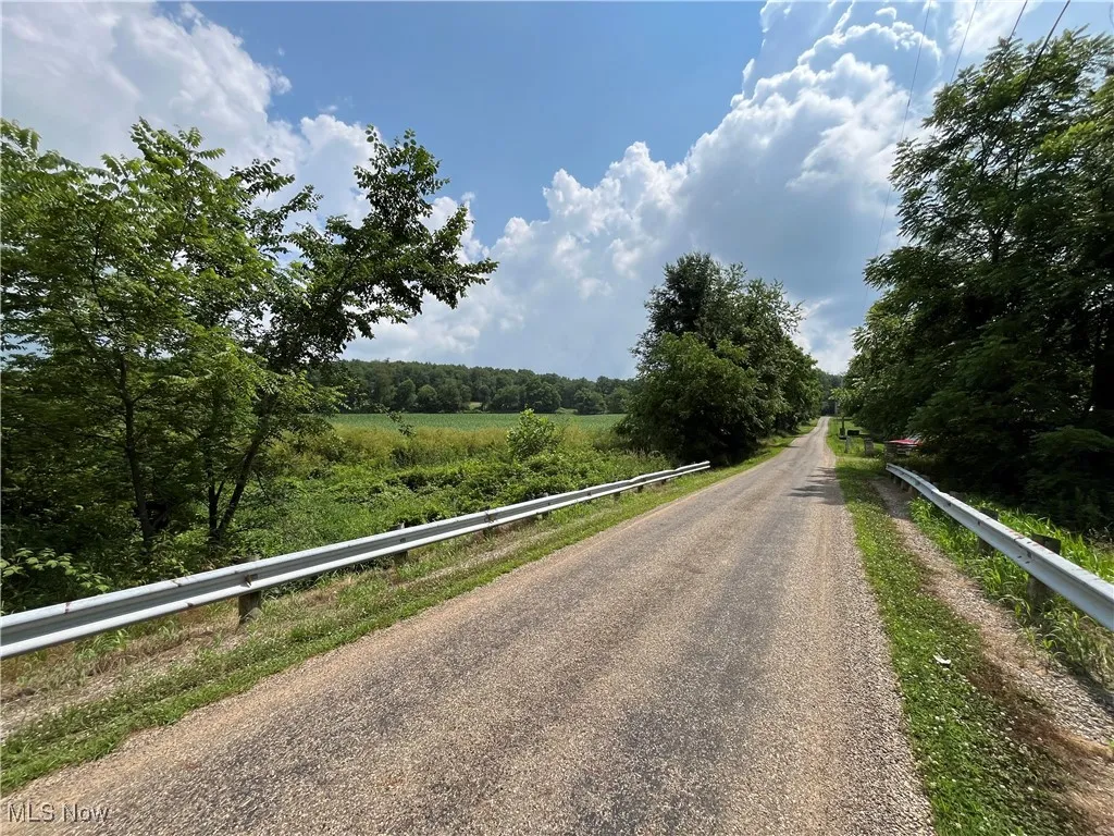 View of road with a view of countryside