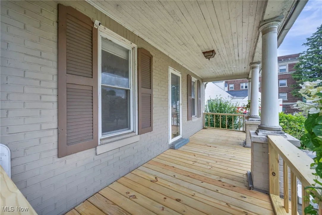 View of porch