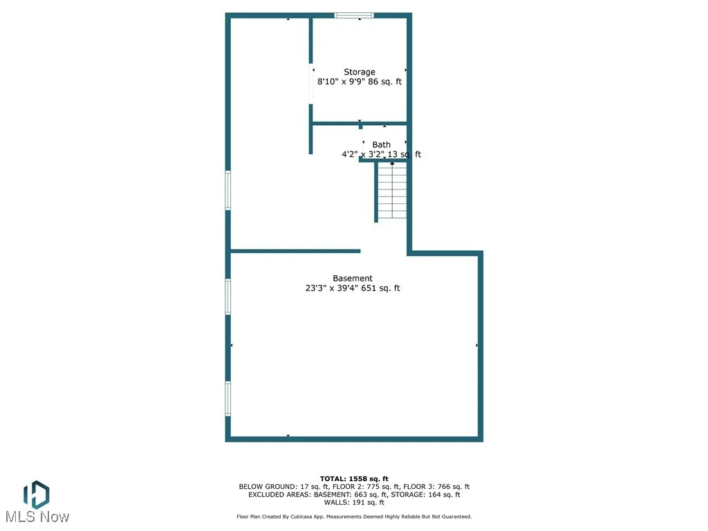 View of room layout