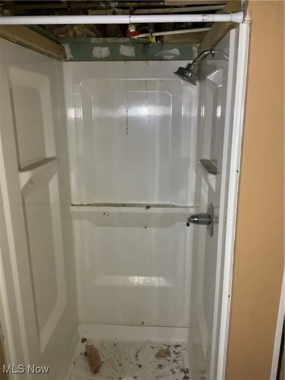 Bathroom with a shower
