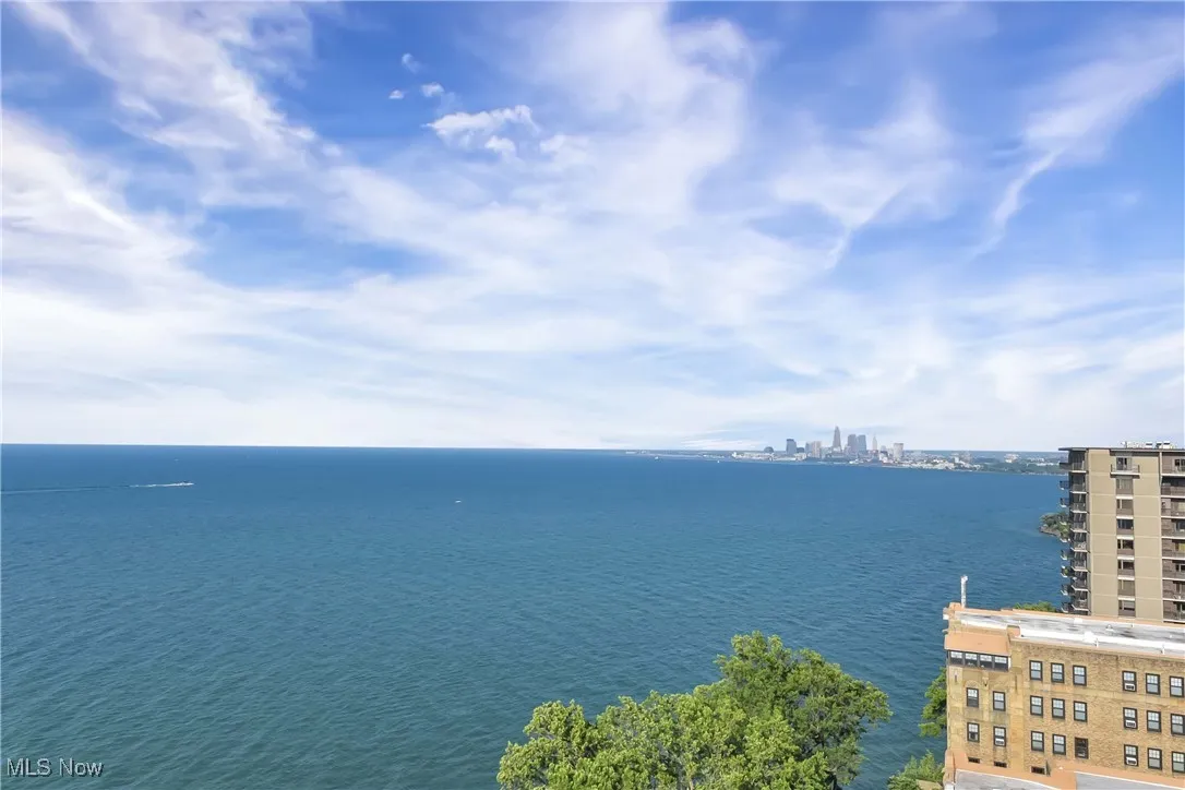 Water view with nearby urban area