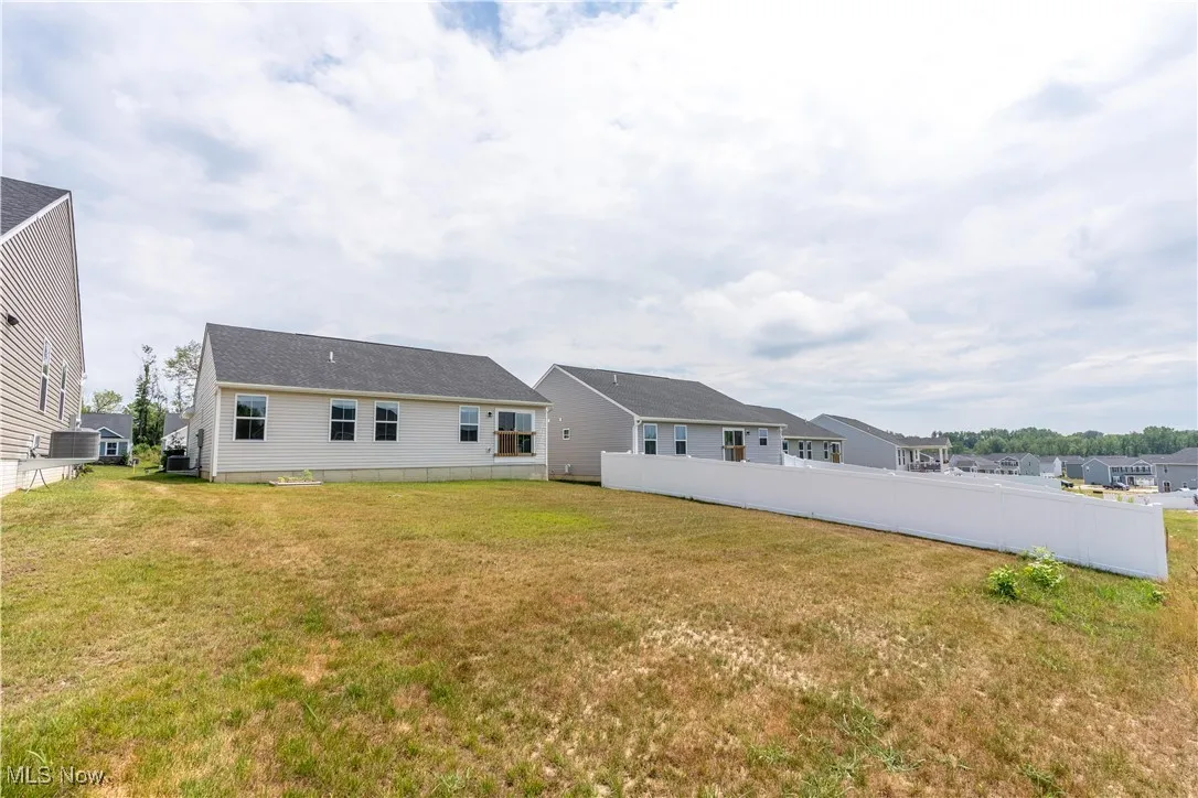 Back of property