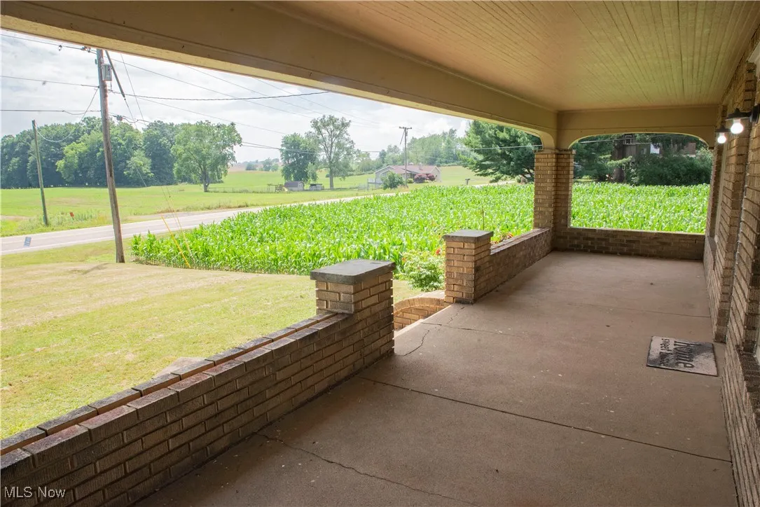 View of patio featuring a view of rural / pastoral area