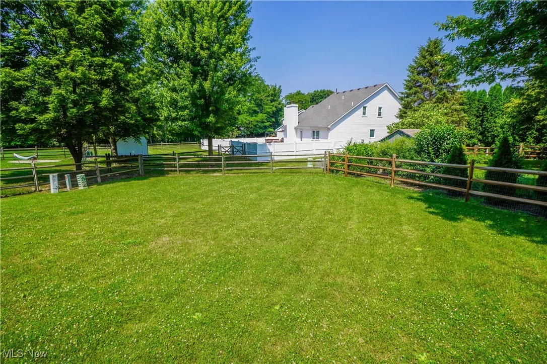 Fully Fenced Backyard