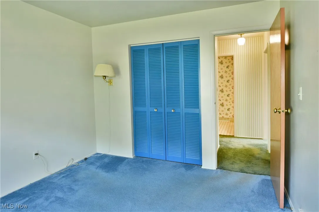 Spare room with carpet floors
