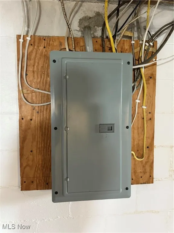 Utilities featuring electric panel