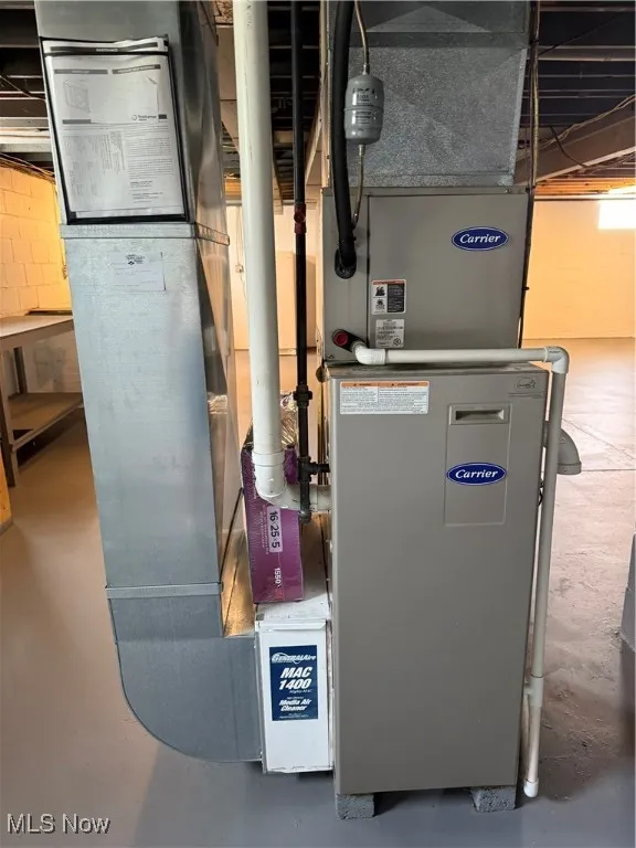 View of utility room
