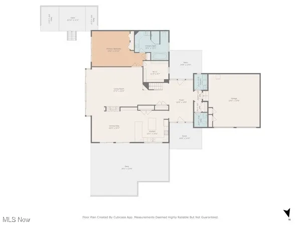 View of room layout