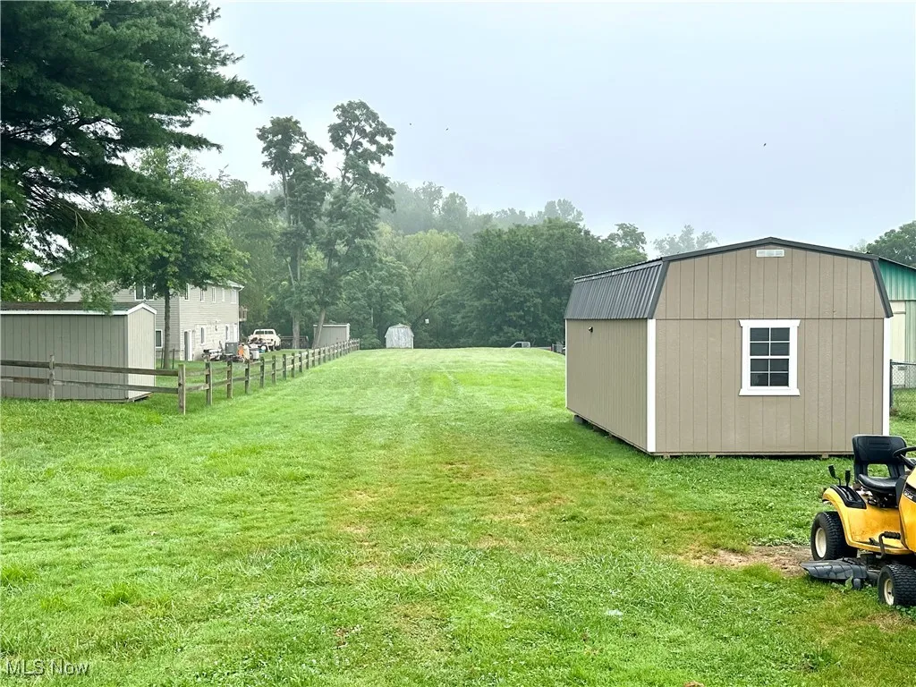 over half an acre