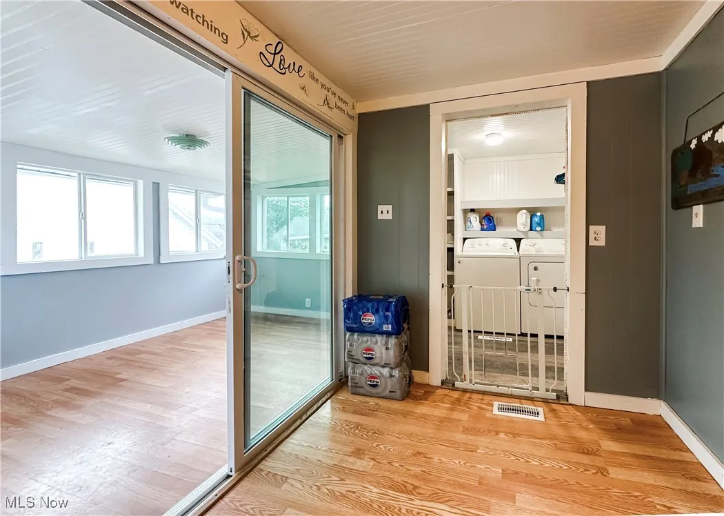 first floor laundry room