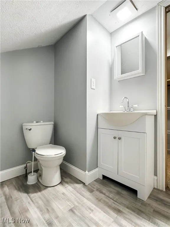 half bath (upstairs)