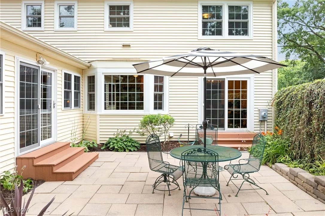 Lovely out door patio.