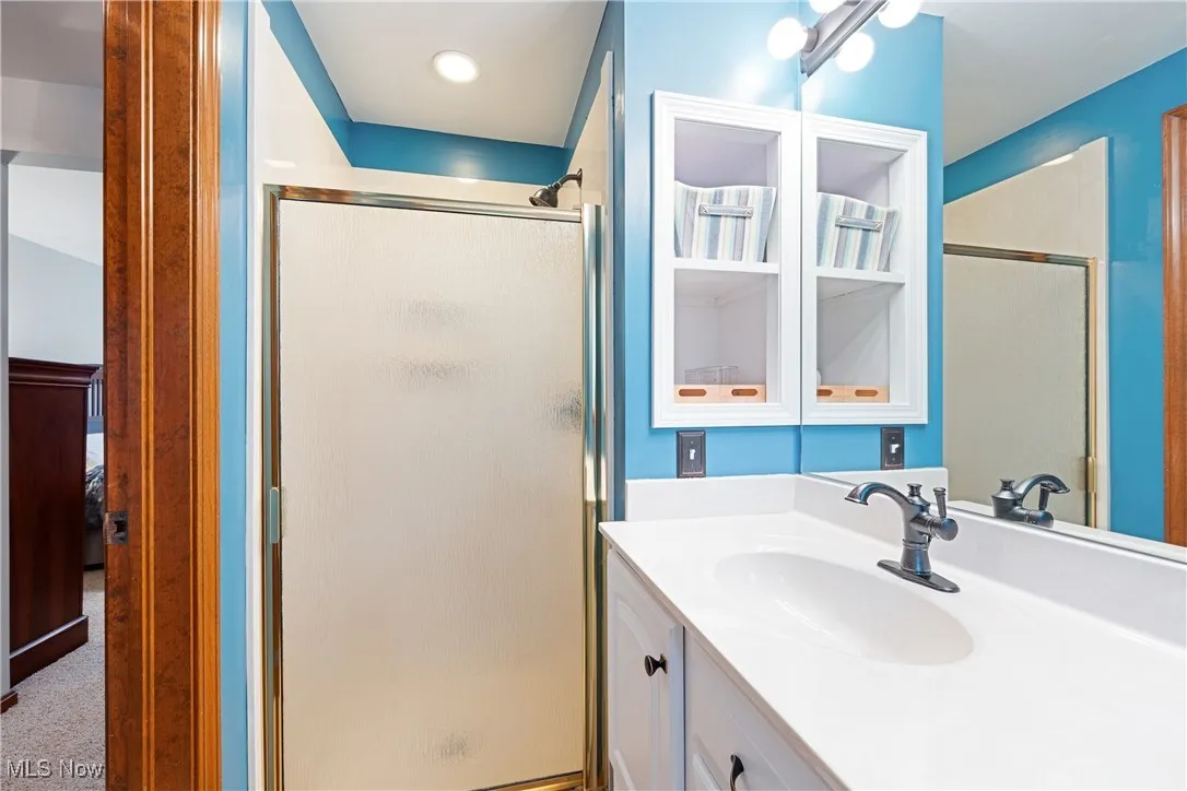 Owners suite full bathroom.