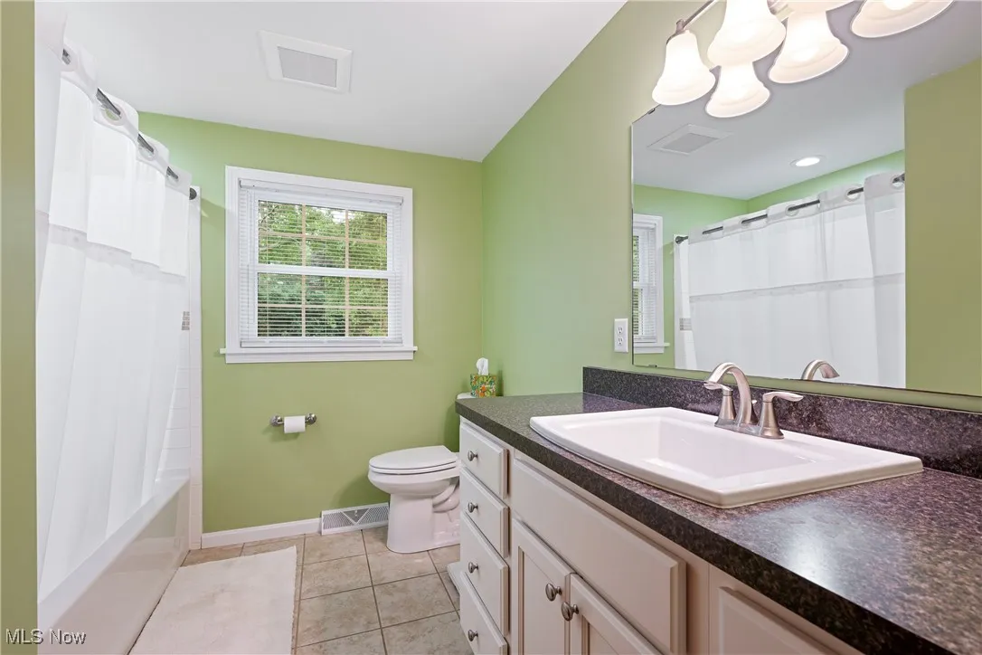Remodeled second floor bathoom.