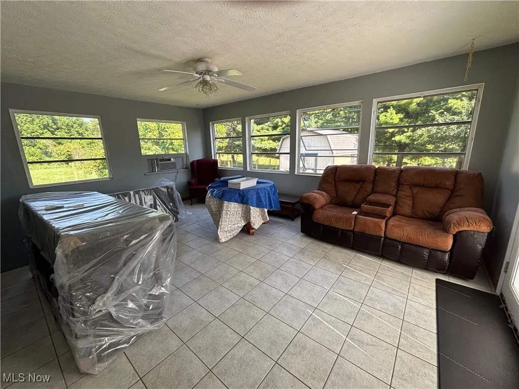 Spacious four season room for added living area.