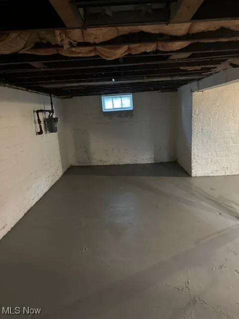 View of basement