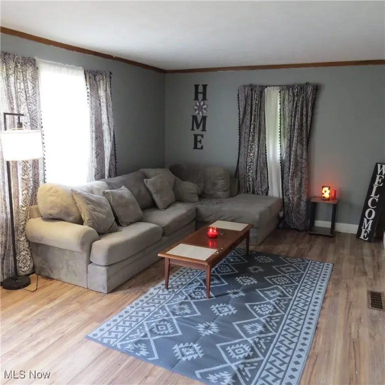 Updated living room