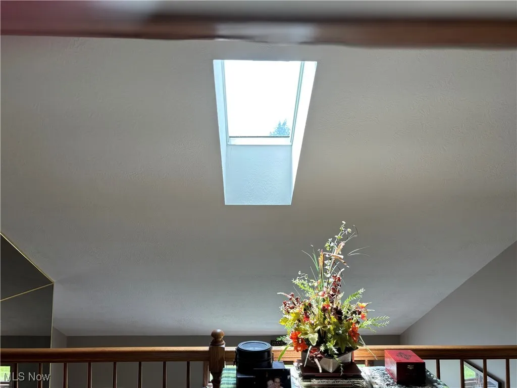 Detailed view of a skylight
