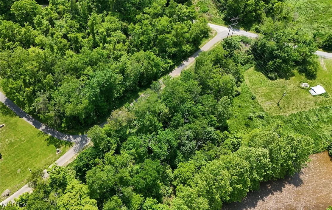 Aerial view of property's location