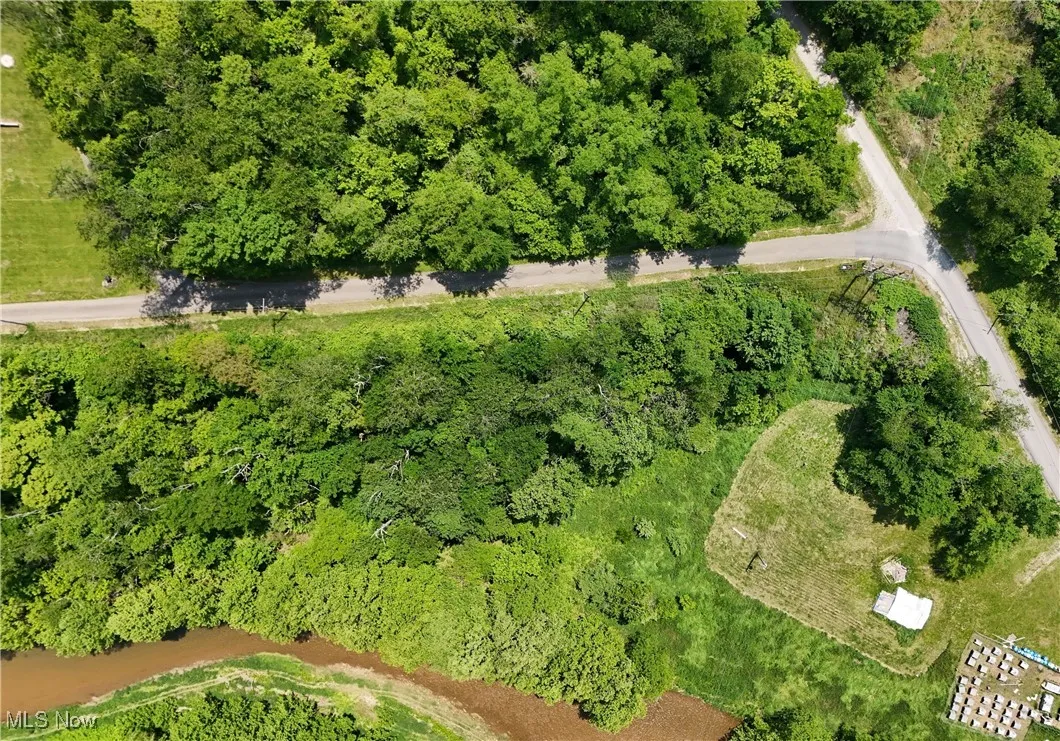 Aerial view of property's location