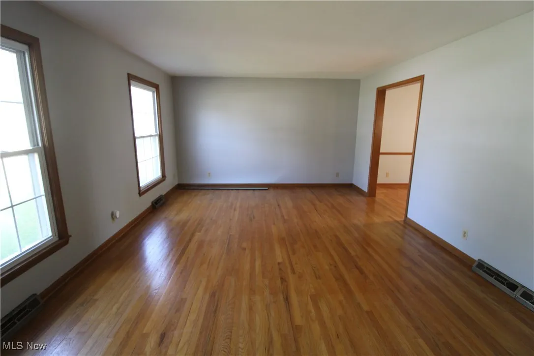 Hardwood floors.