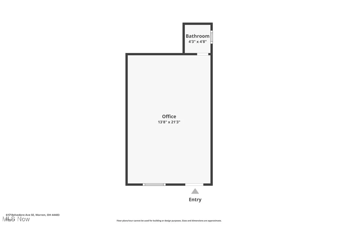View of floor plan / room layout