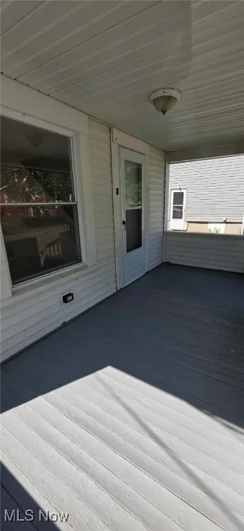 View of porch