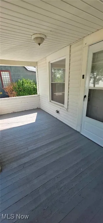 View of porch