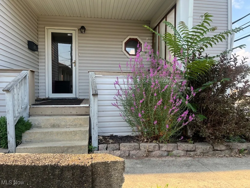 View of exterior entry