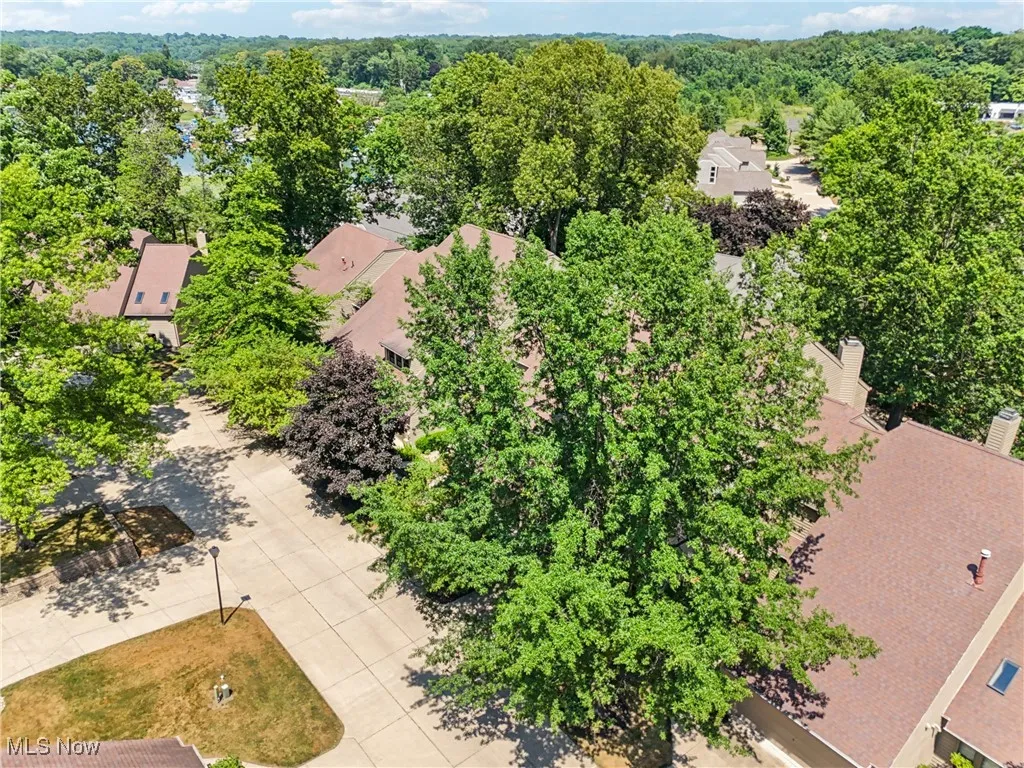 Aerial view of the condo