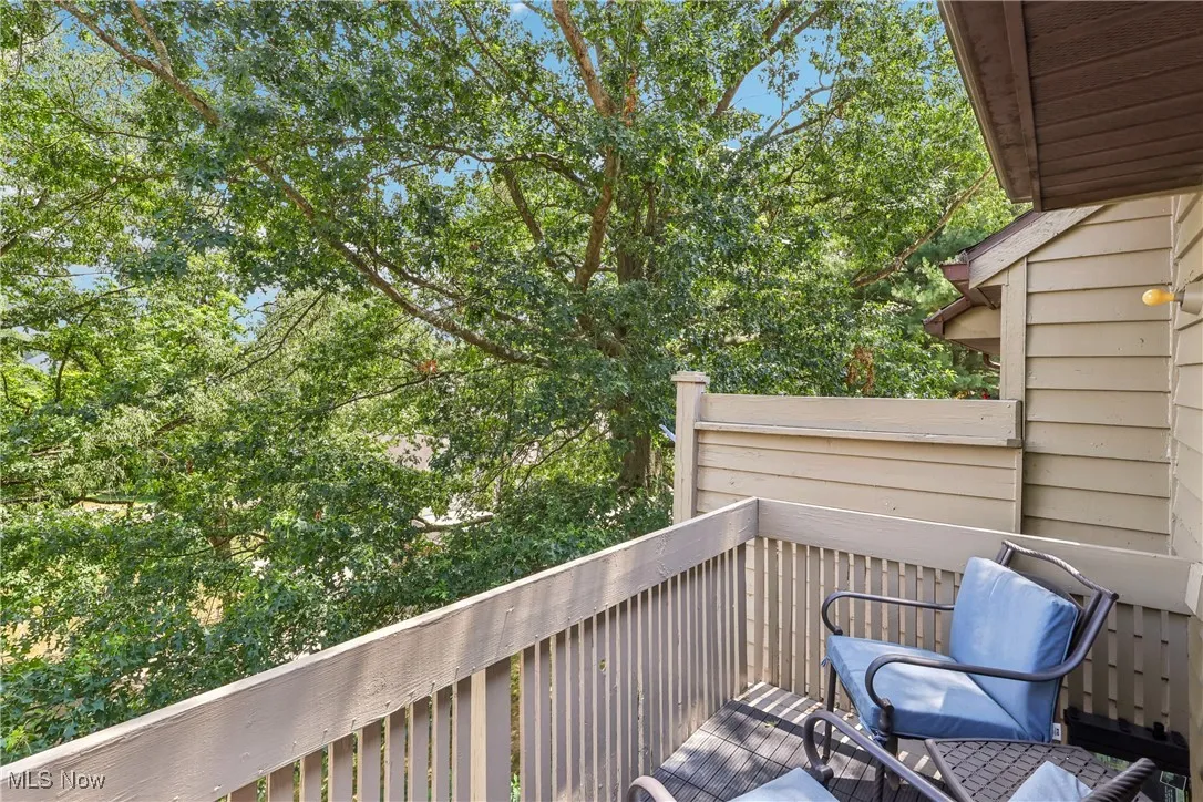 Balcony off of the primary bedroom