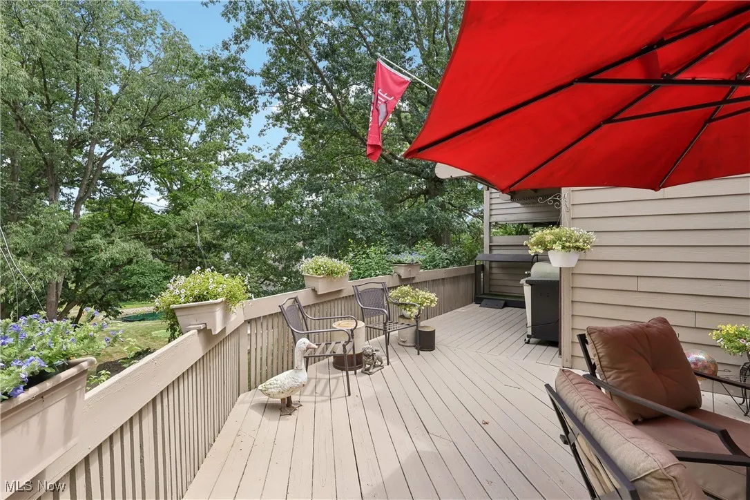 View of deck