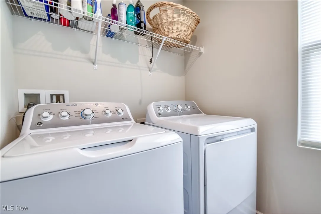 Laundry area with washer and dryer