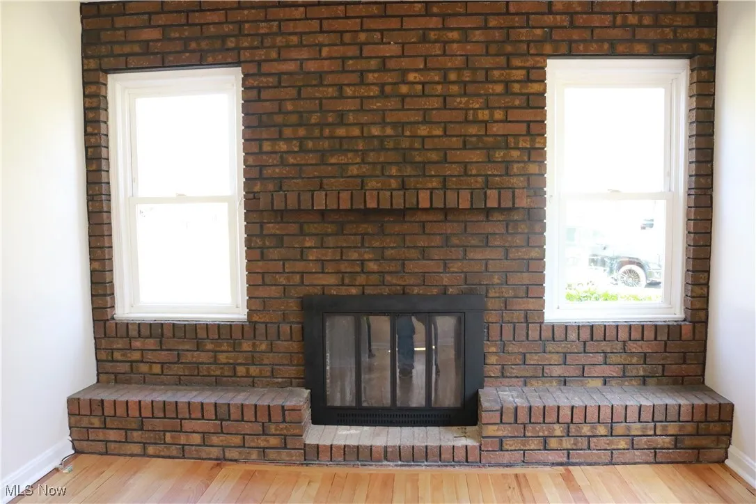 Wood Burning Fireplace