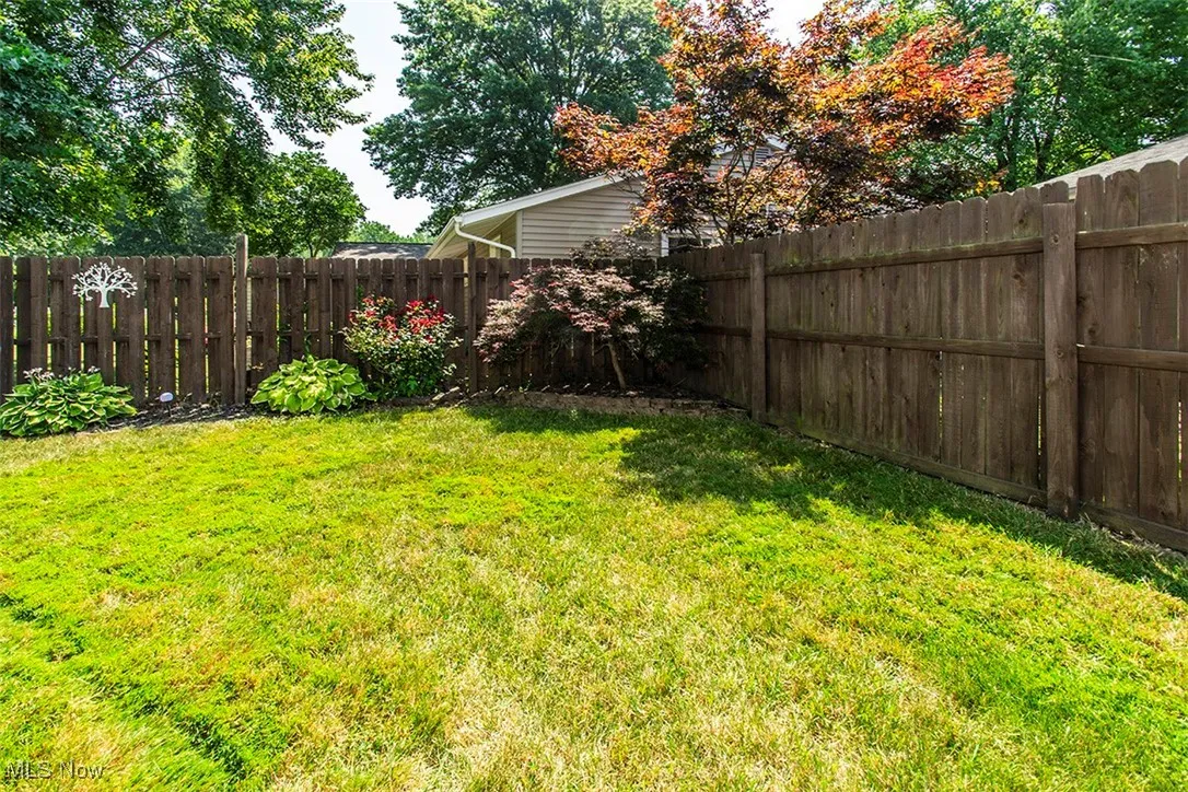 Privacy Fenced Yard
