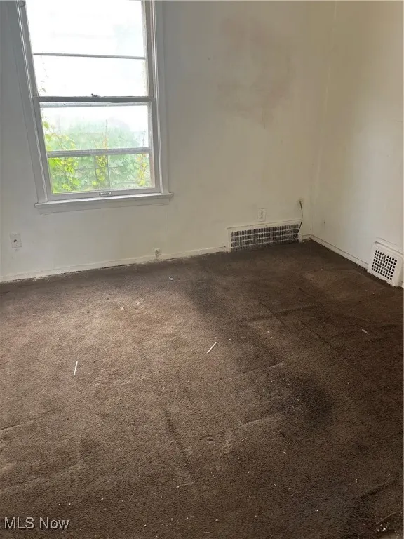 Spare room with carpet floors