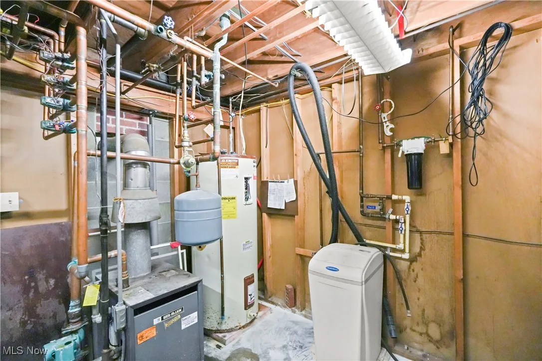 Utilities with water heater