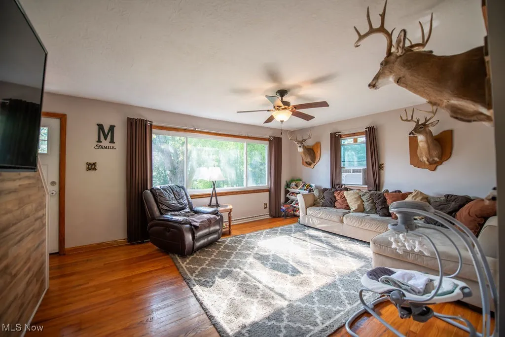 View of living room area