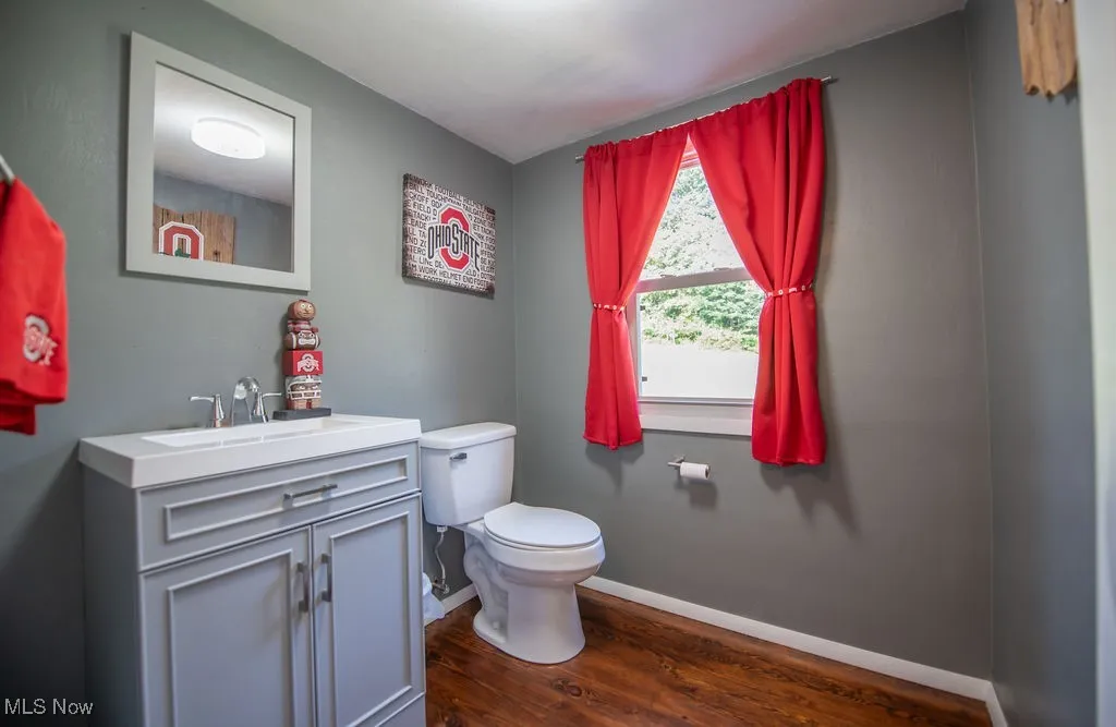 View of bathroom area