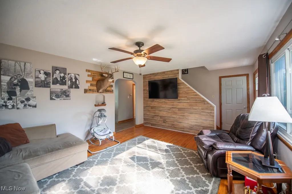 View of living room / entry area