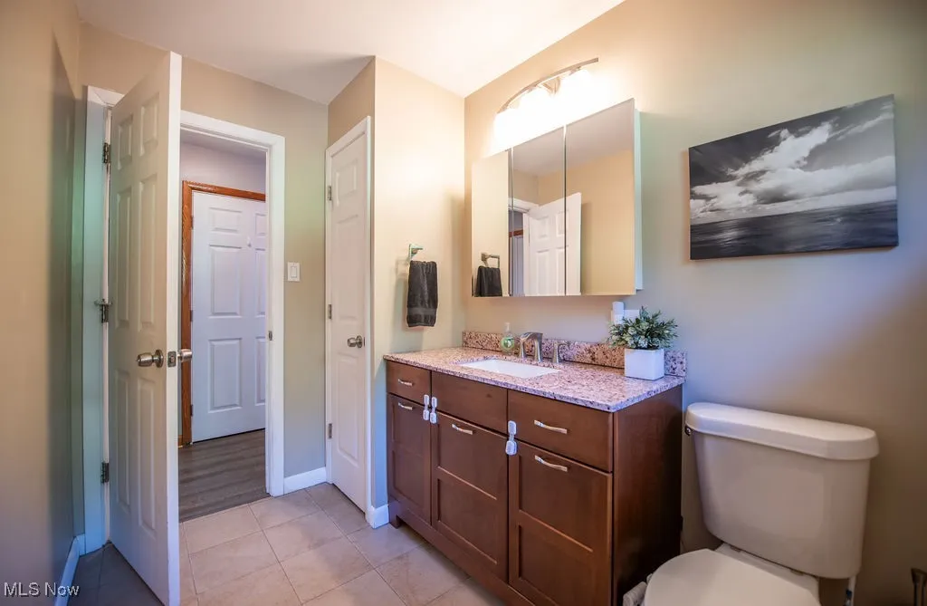 View of bathroom area