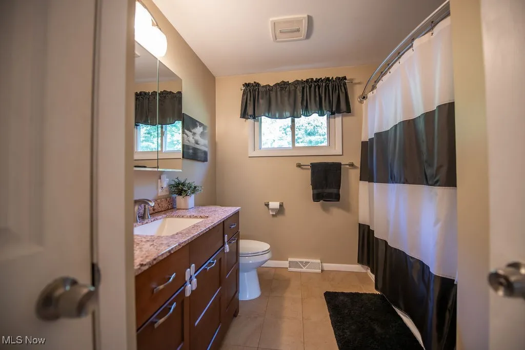 View of bathroom area