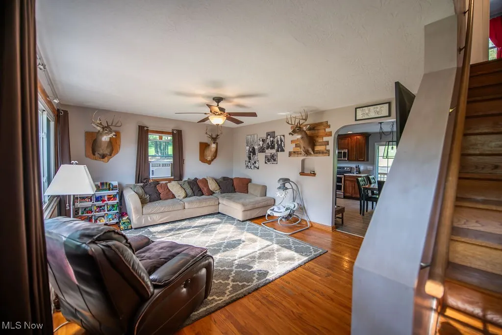 View of living room area