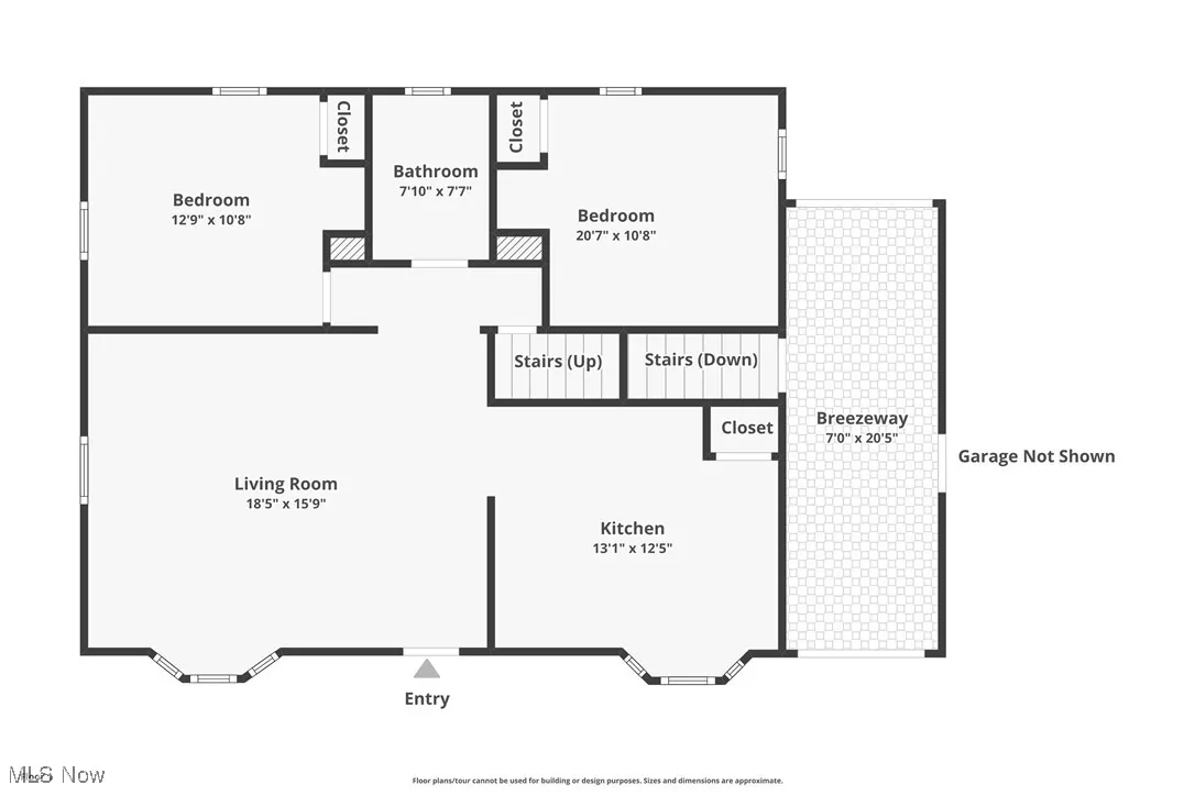 View of floor plan / room layout